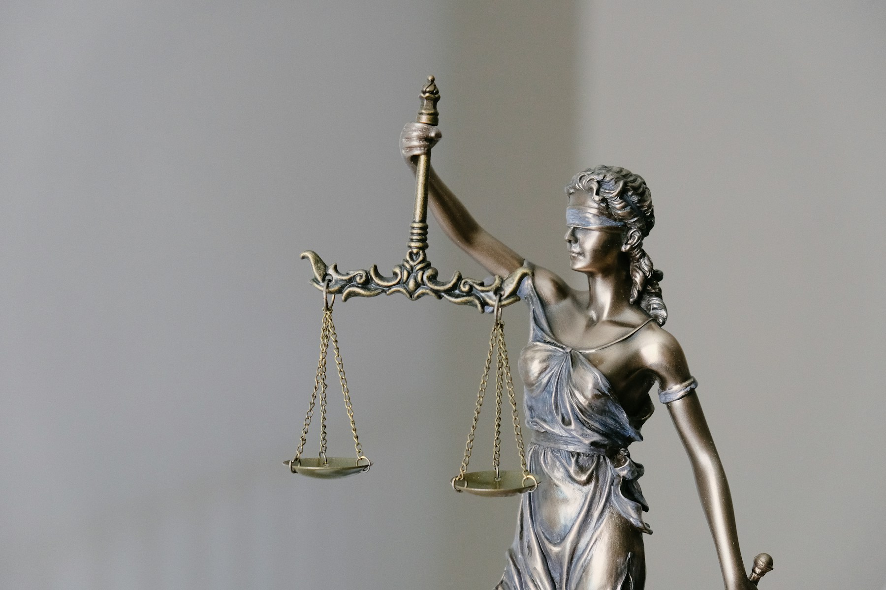 Legal gavel and digital security concept