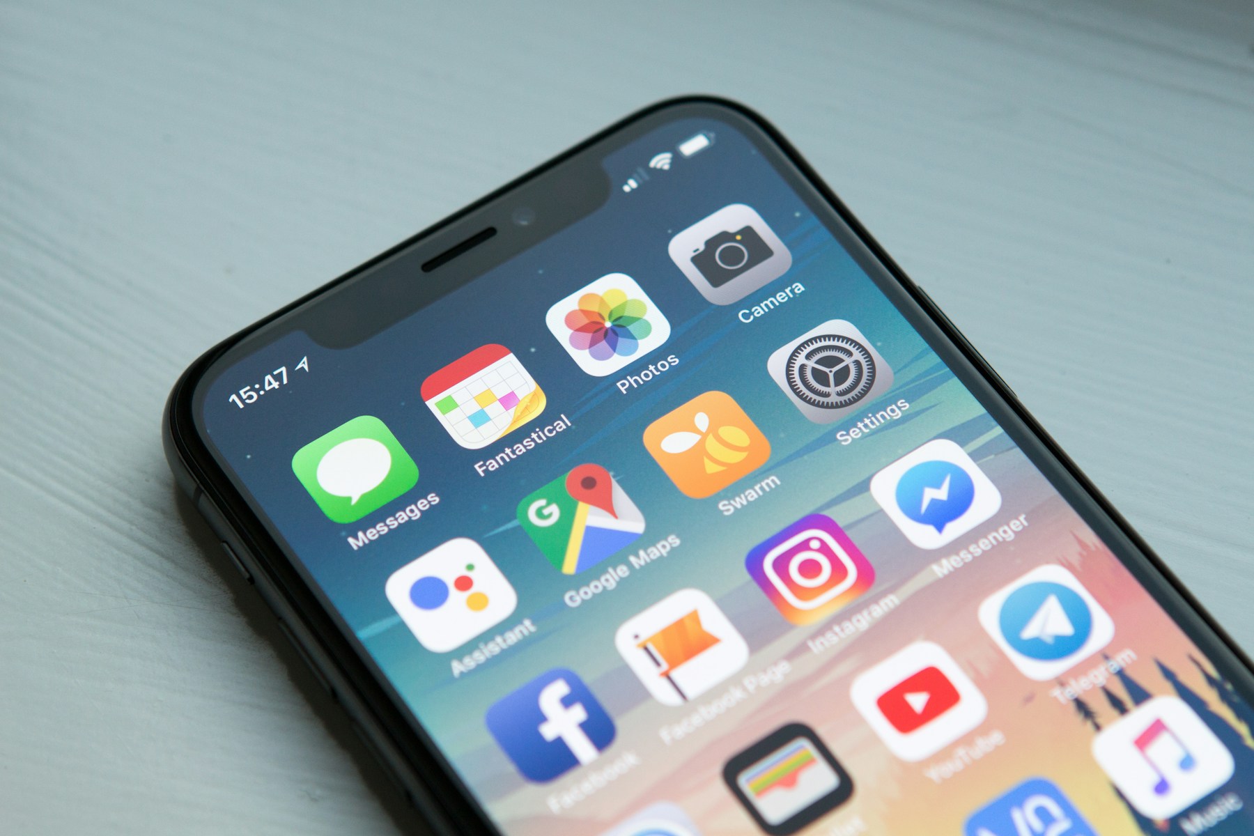 Mobile app prototype and smartphone interface